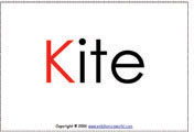 letter-k-word-flashcards